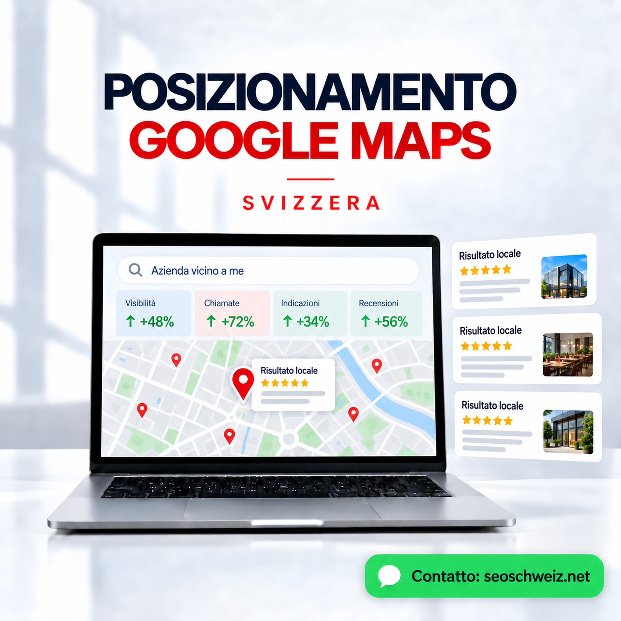 Posizionamento Google Maps Svizzera Posizionamento Google Maps Svizzera